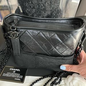 ❌ SOLD ❌Chanel Gabrielle so black small size
